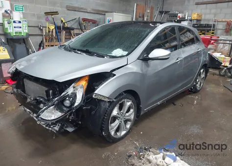 2013 Hyundai Elantra Gt z USA, uszkodzony, nr VIN KMHD35LE1DU063244